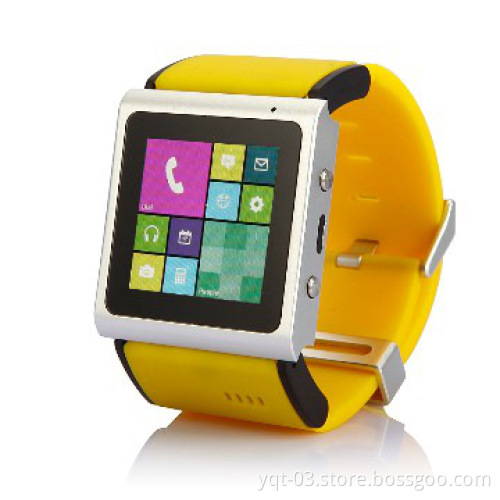 3G touchscreen smart watch phone with andriod4.0.4